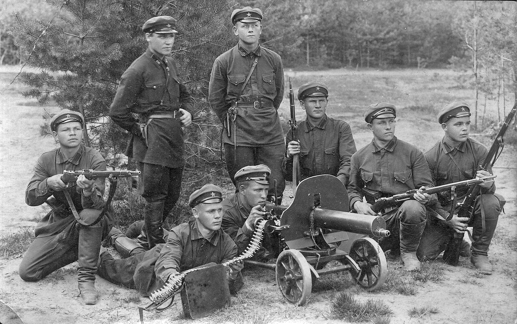 photo des soldats de l'armée rouge