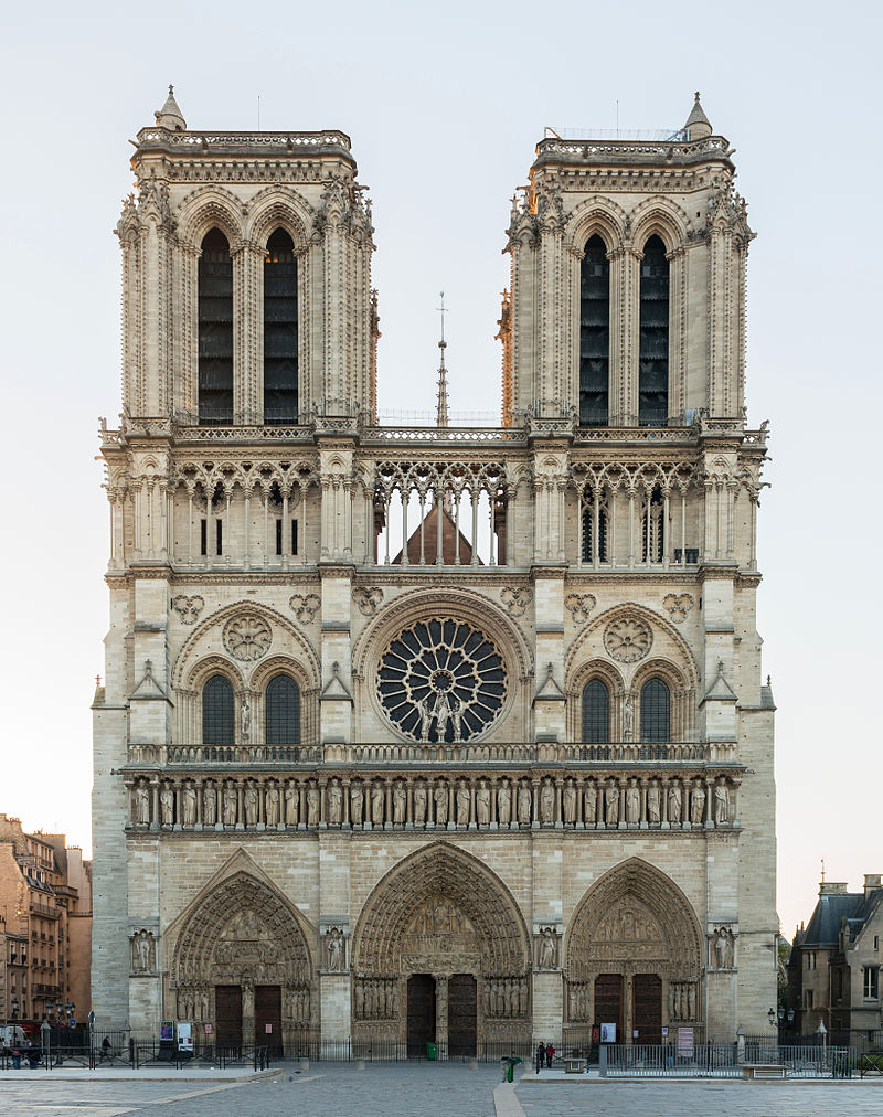 Photographie de Notre Dame de Paris.