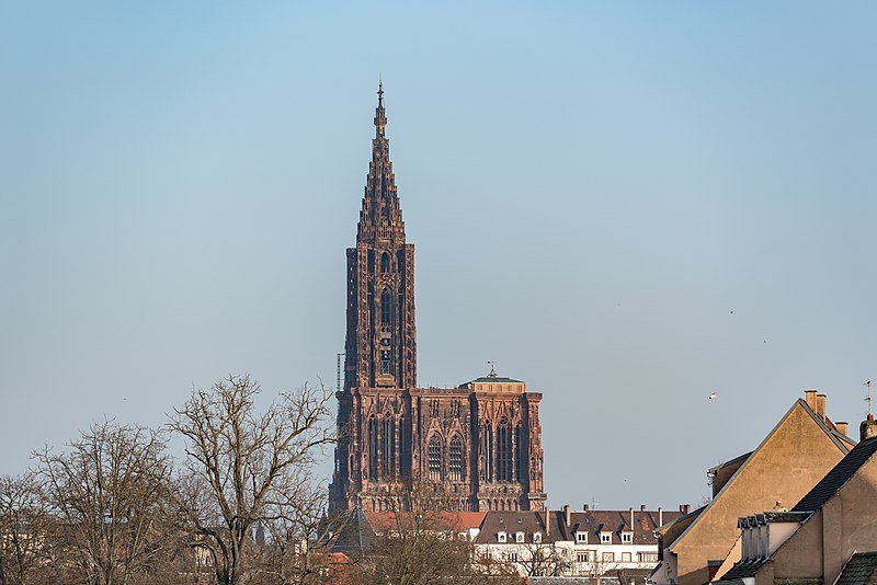 photographie de la Cathédrale de Strasbourg (Allemagne).