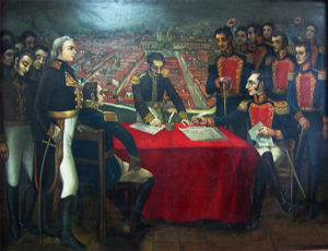 Espagnols à la bataille de Pichincha