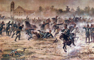 Représentation de la bataille de San Lorenzo