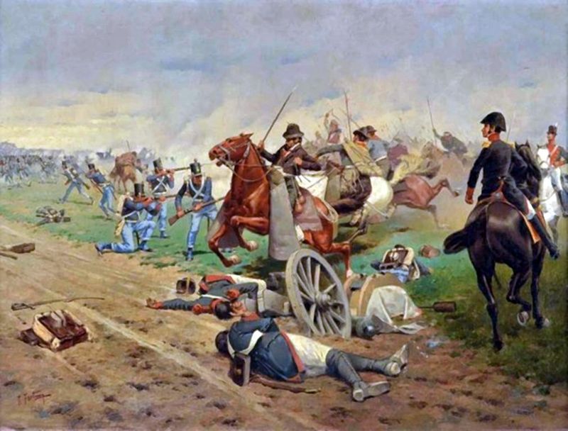 peinture de la bataille de Tucuman
