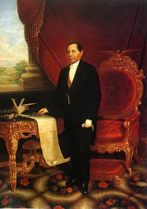 Portrait du président Benito Juarez