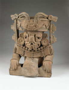Représentation de dieu de la culture zapotèque