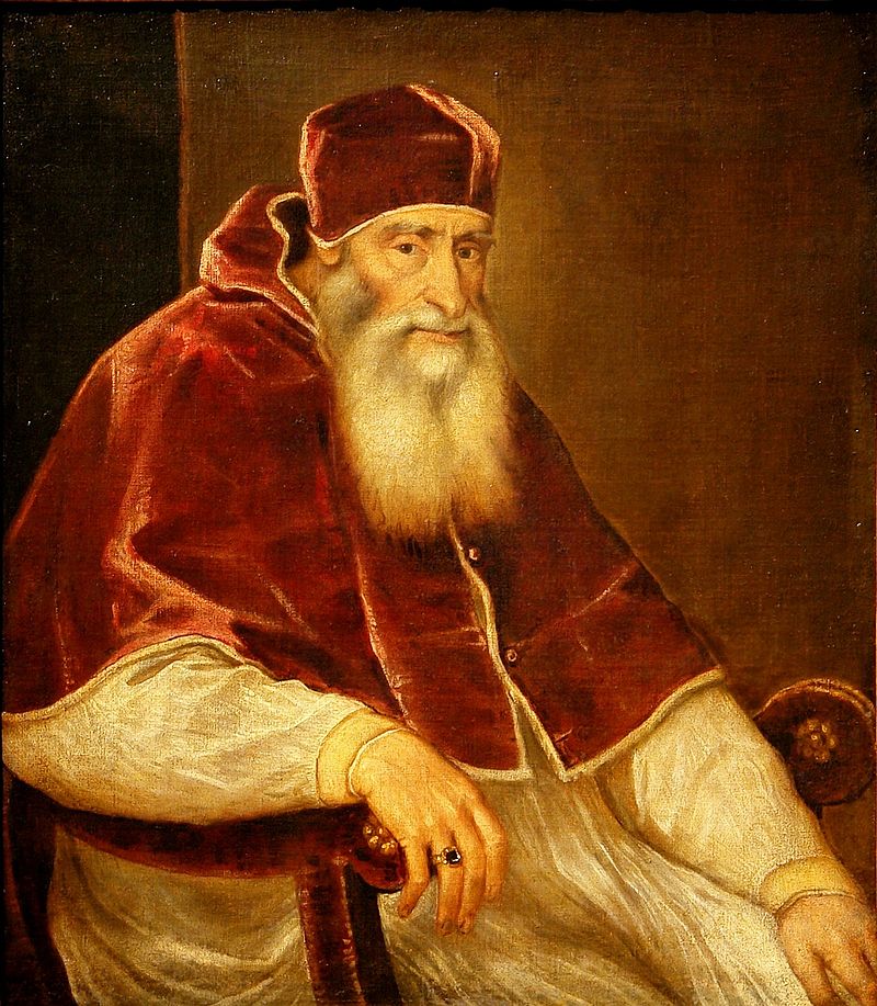 tableau du pape paul iii