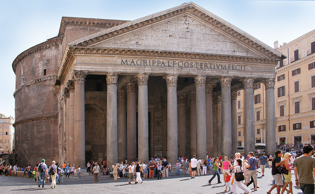photographie du Panthéon d'Agrippa