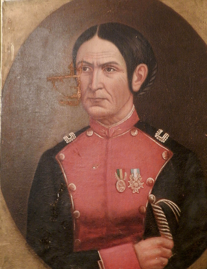 Portrait de Juana Azurduy