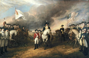 Représentation de la bataille de Yorktown