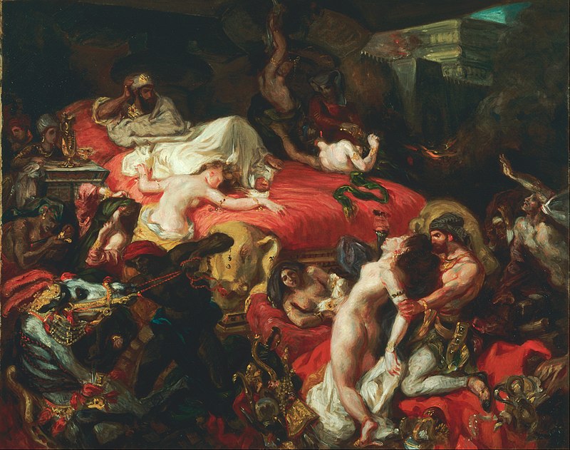 Peinture d'Eugène Delacroix