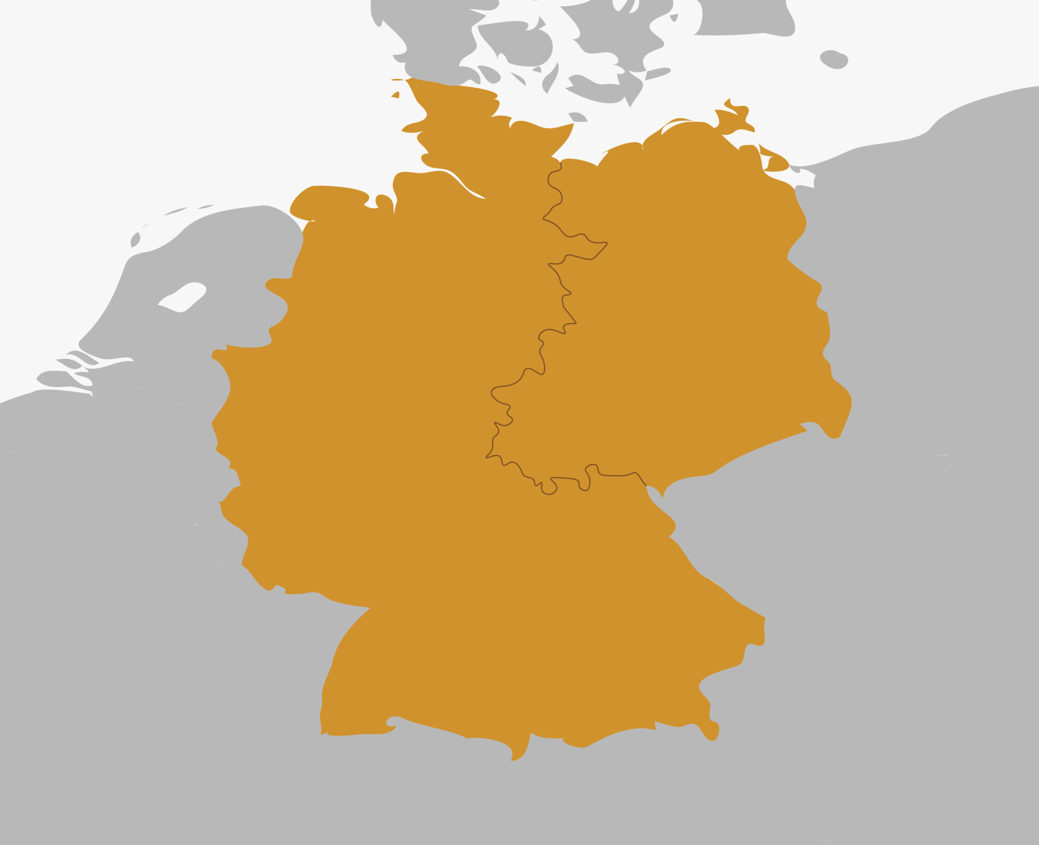 Carte de la division allemande.