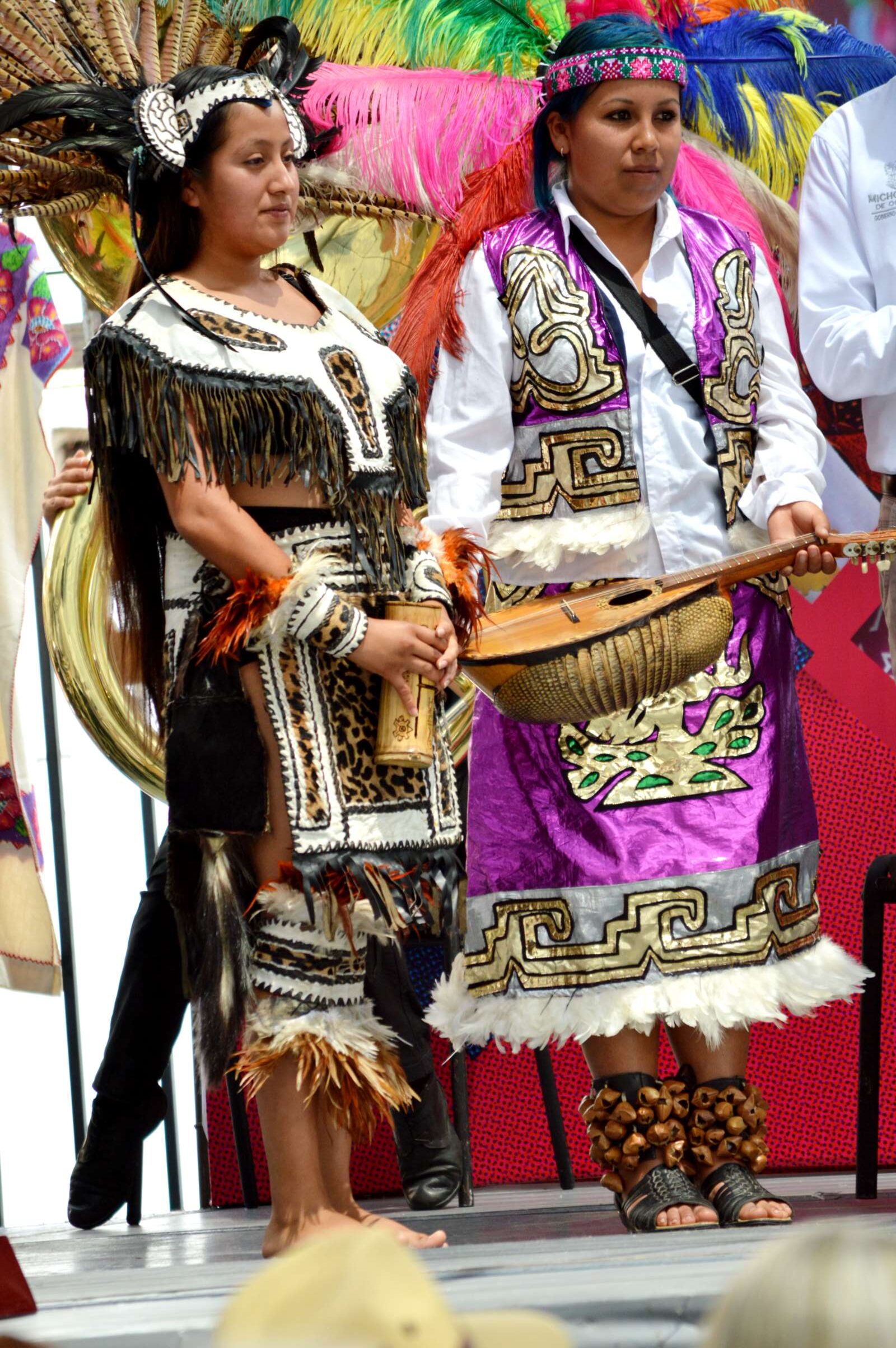photo de femmes Nahua du Michoacán