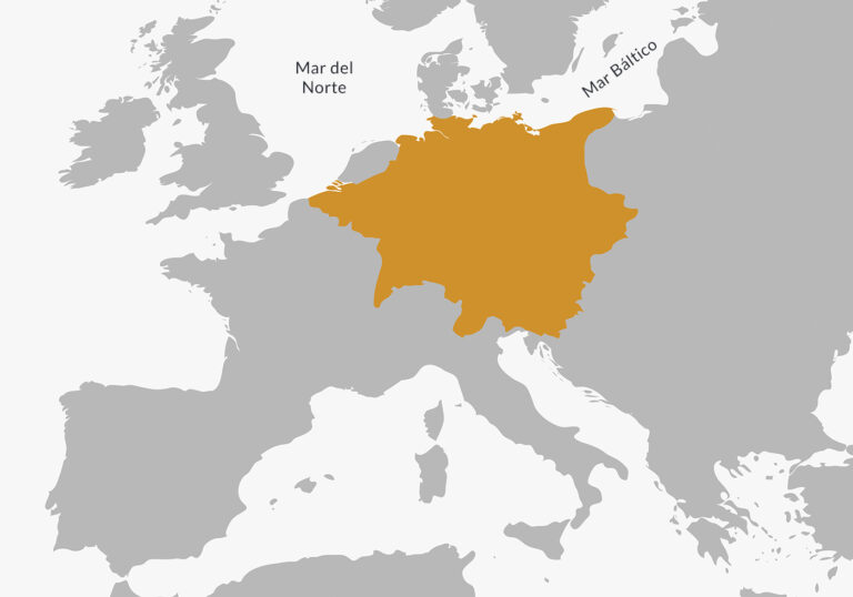 Carte de la paix de Westphalie