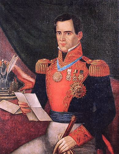 Portrait du dictateur perpétuel Antonio López de Santa Anna