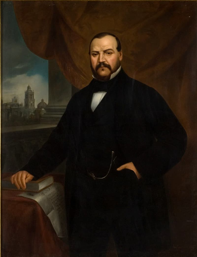 Portrait d'Ignacio Comonfort