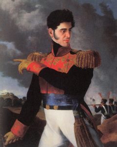 Portrait de López de Santa Anna