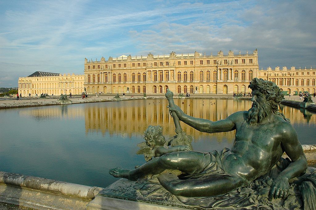 photographie du château de Versailles